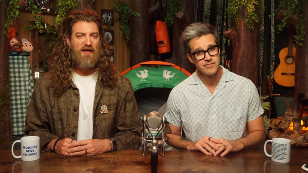 "Good Mythical Morning" hosts (Credit: Mythical/YouTube)